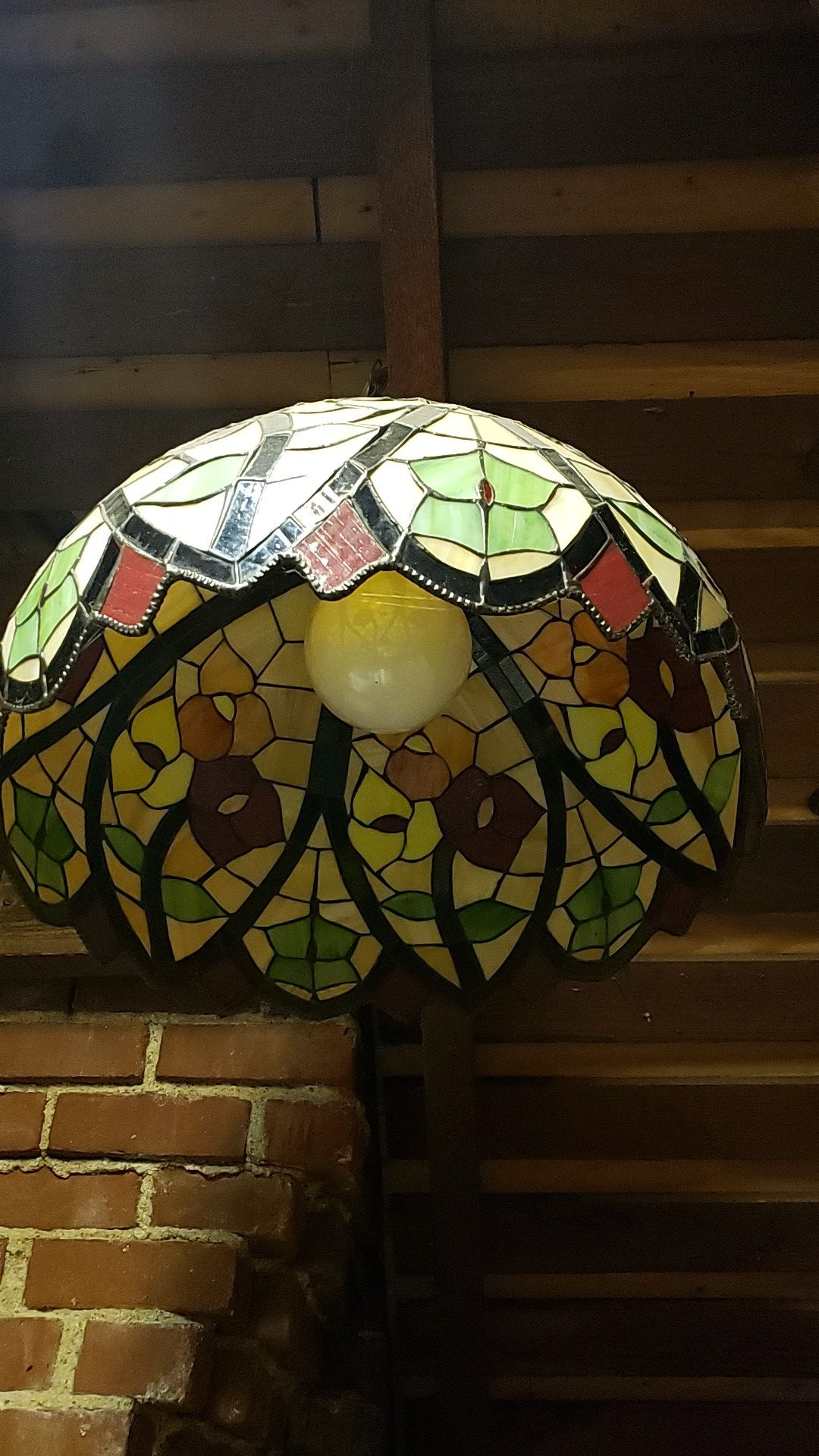Stained Glass Light Fixture