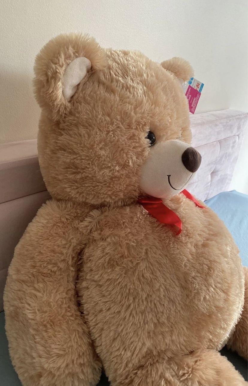 38in Giant Soft Plush Teddy Bear Stuffed Animal Toy - Brown