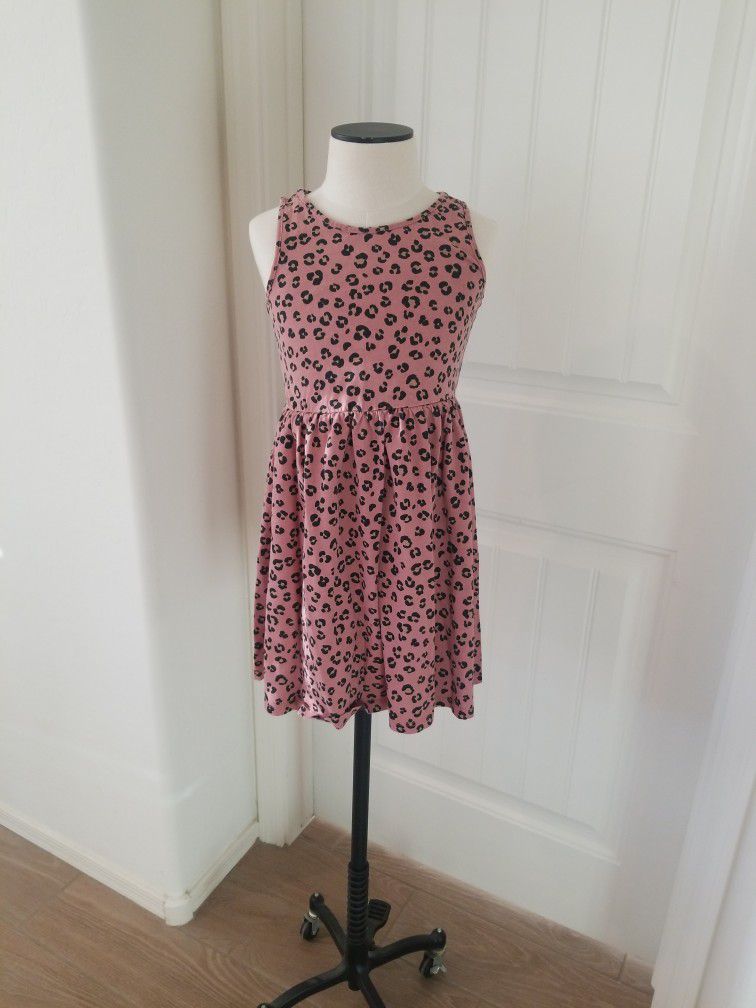 Girls H&M Leopard Dress