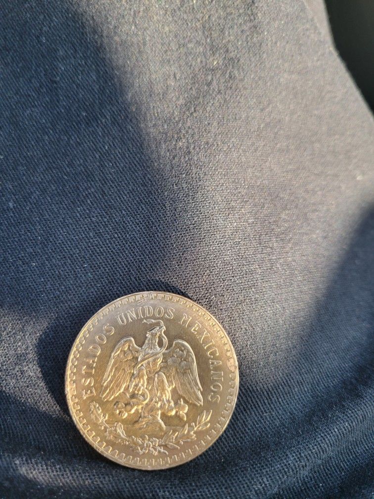 1947 Centenario De Mexico Oro Puro Original Buenas Condiciones Serios Compradores