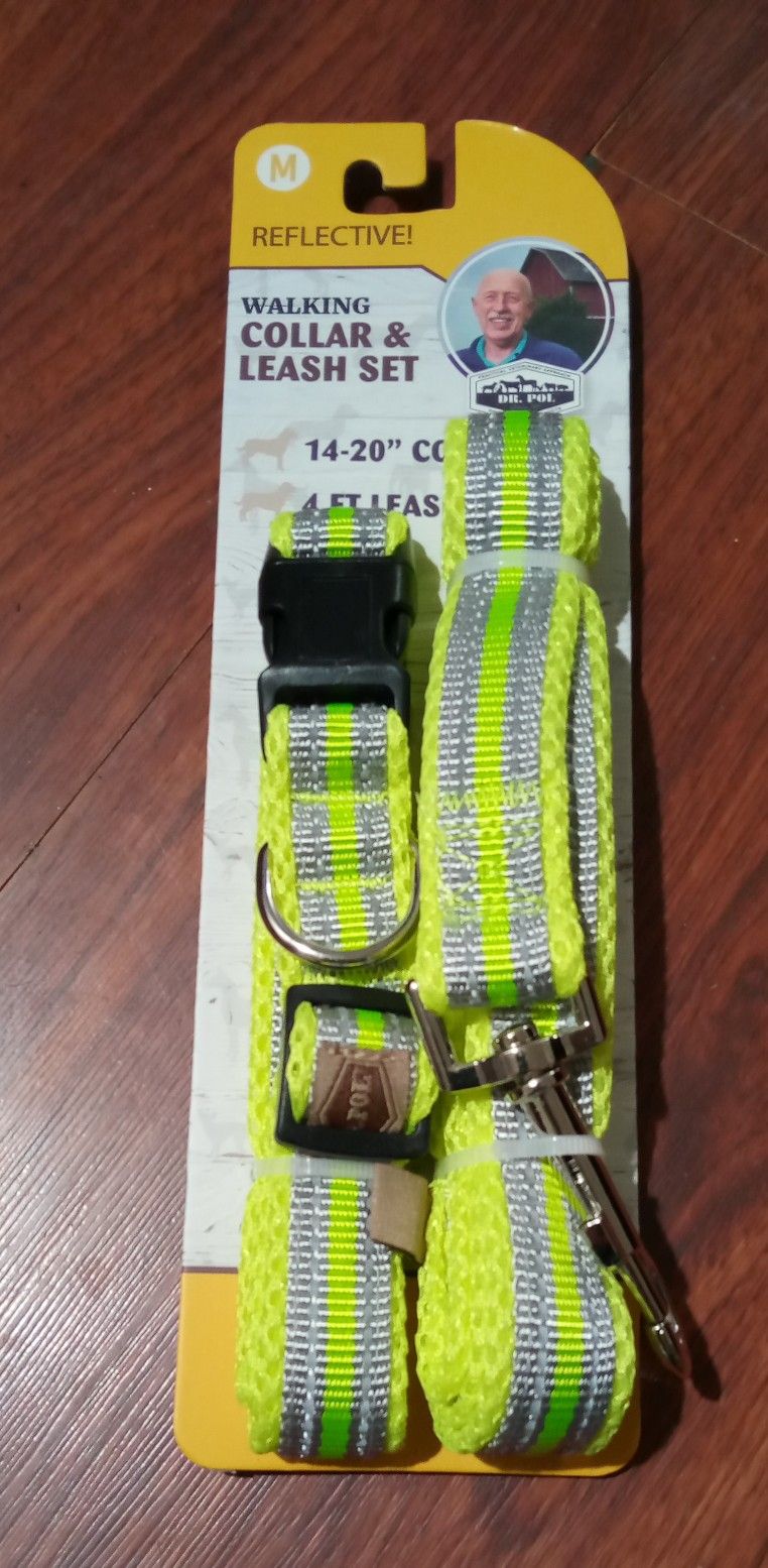 Dr. Pol Reflective Collar and Leash