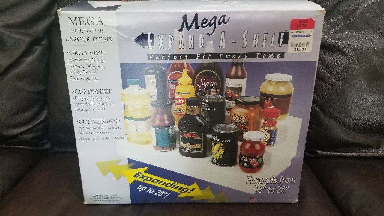 Expandable rack spices jars