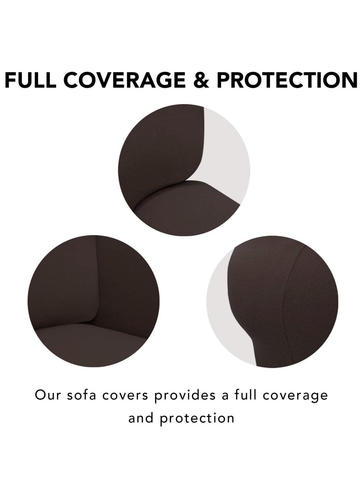 PureFit Super Stretch Chair Sofa Slipcover – Spandex Non Slip Soft Couch Sofa Cover, Washable Furniture Protector with Non Skid Foam and Elastic Bott