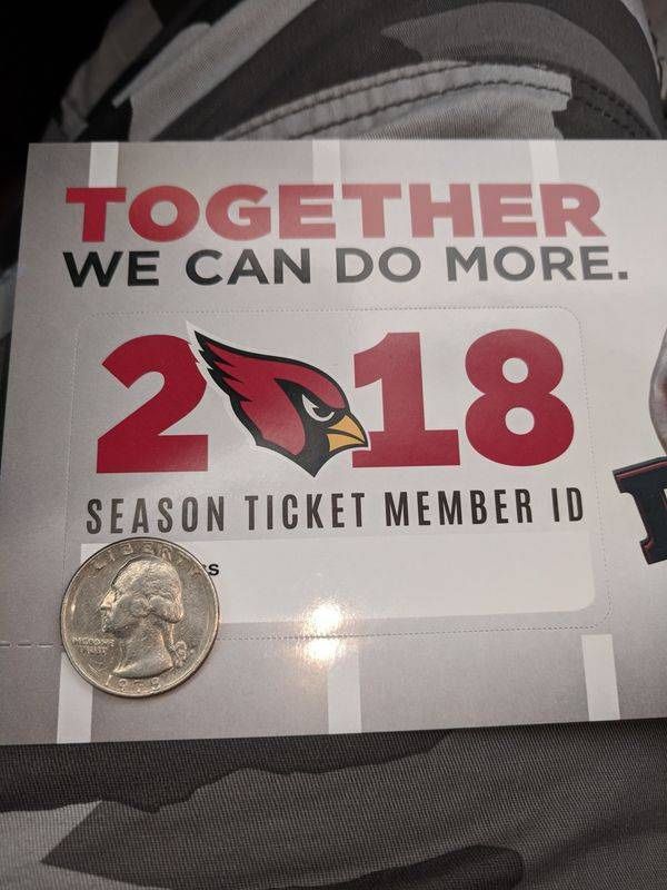 1 to 3 Philadelphia Eagles Arizona Cardinals Lower Level Tickets