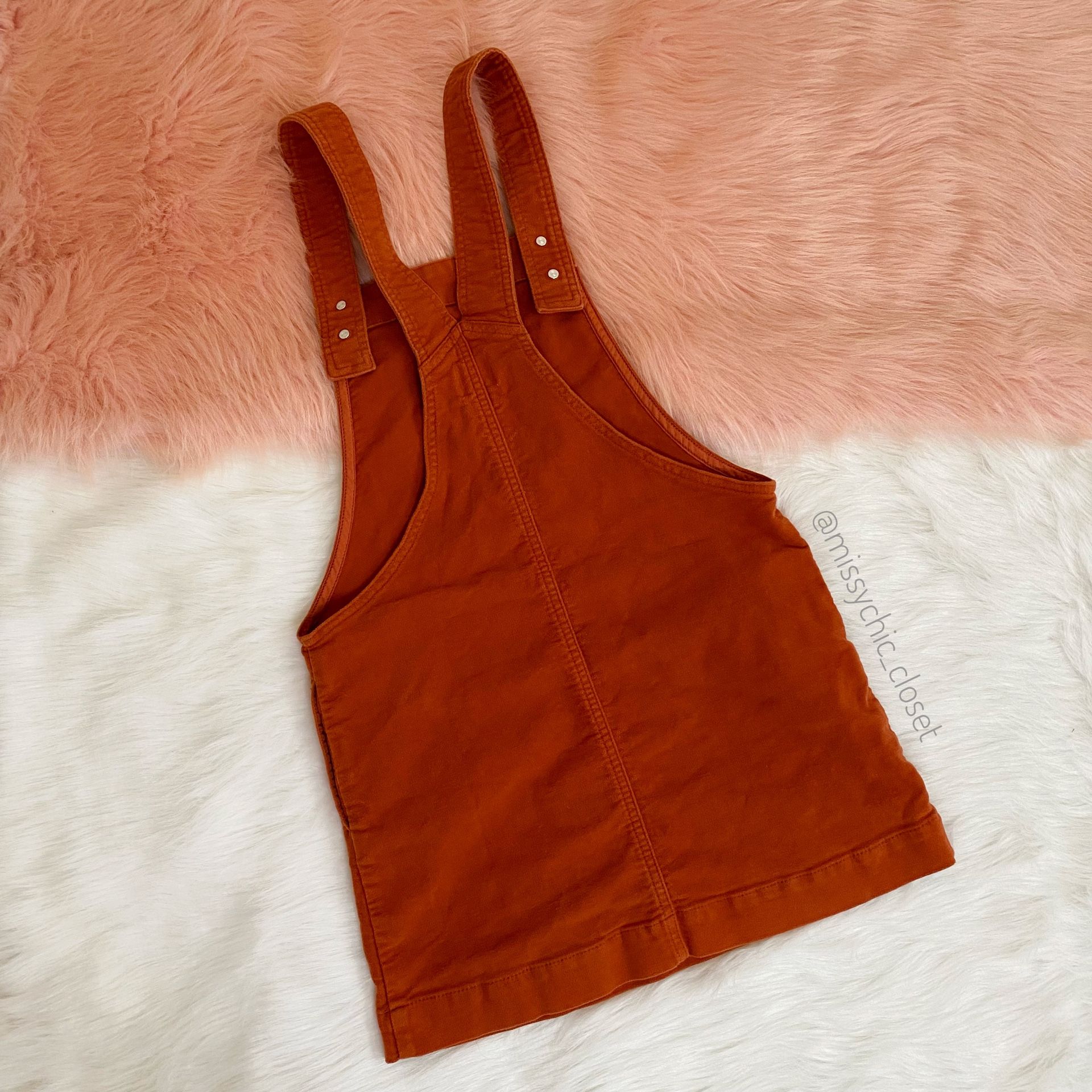 Urban Outfitters/BDG Uncut Corduroy Overall Dress