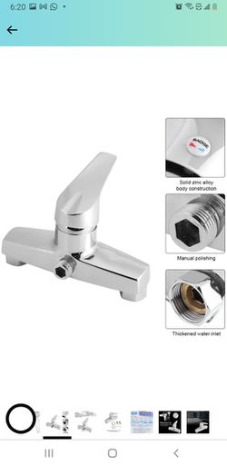 Shower Mixer Valve,Wall Mounted Single Lever Manual Exposed Shower Hot/Cold Valve Tap Faucet,Chrome Finish

￼

￼

￼

￼

￼

￼

￼


 Thumbnail