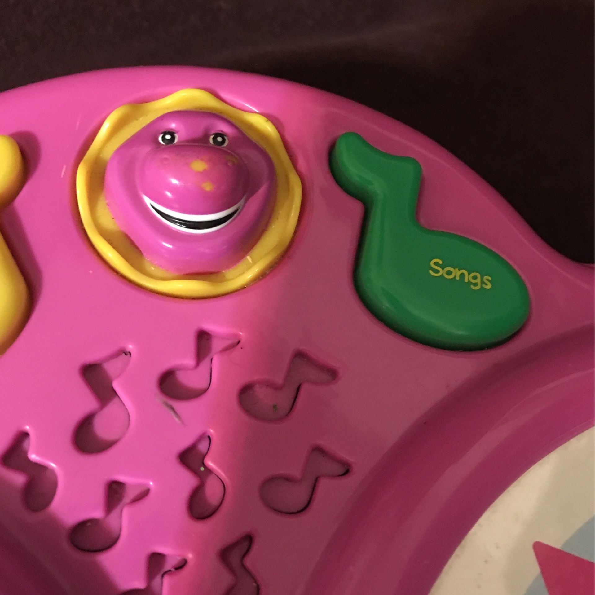 Vintage 1998 Barney Bongos