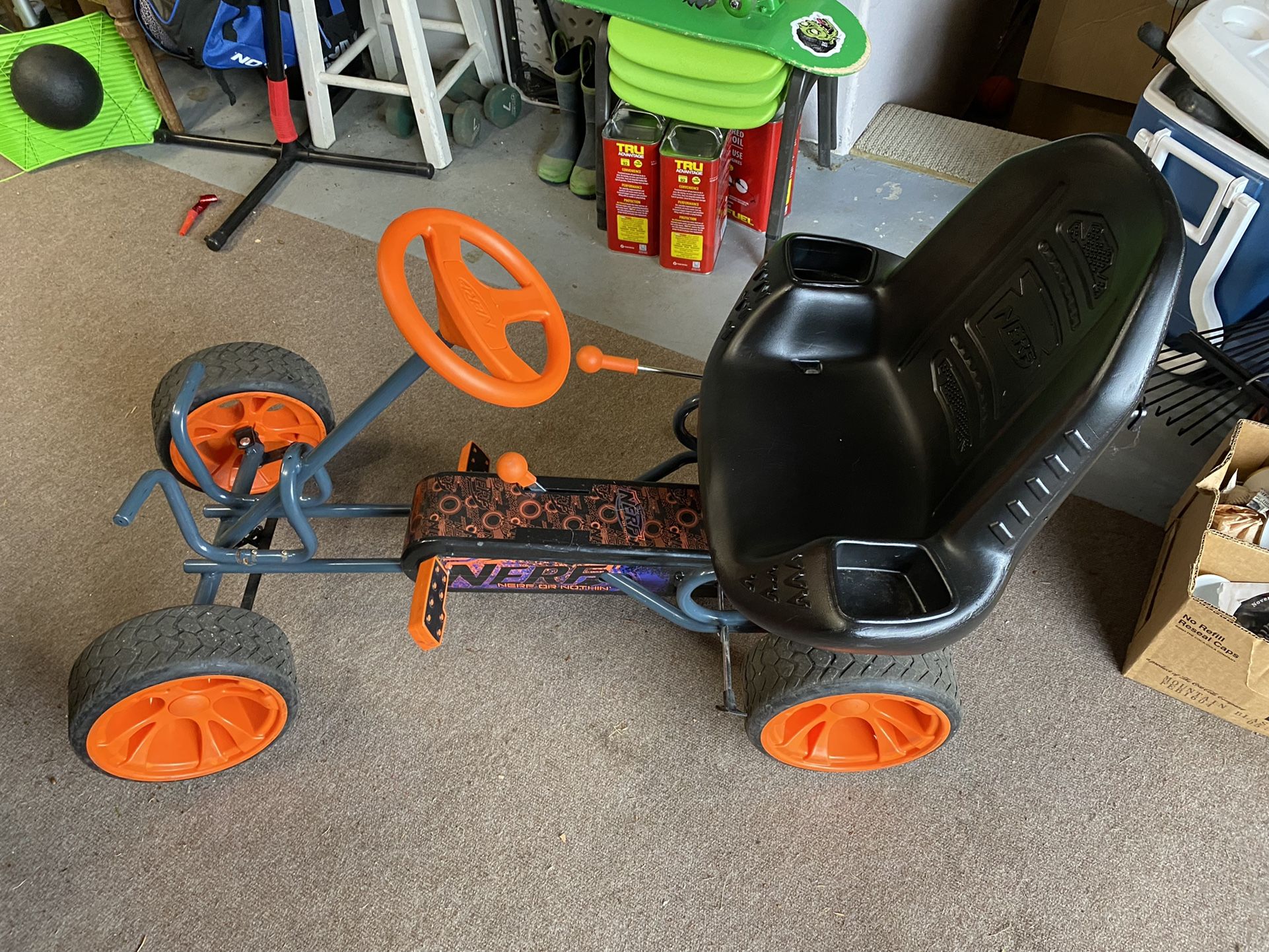 big wheel nerf gun