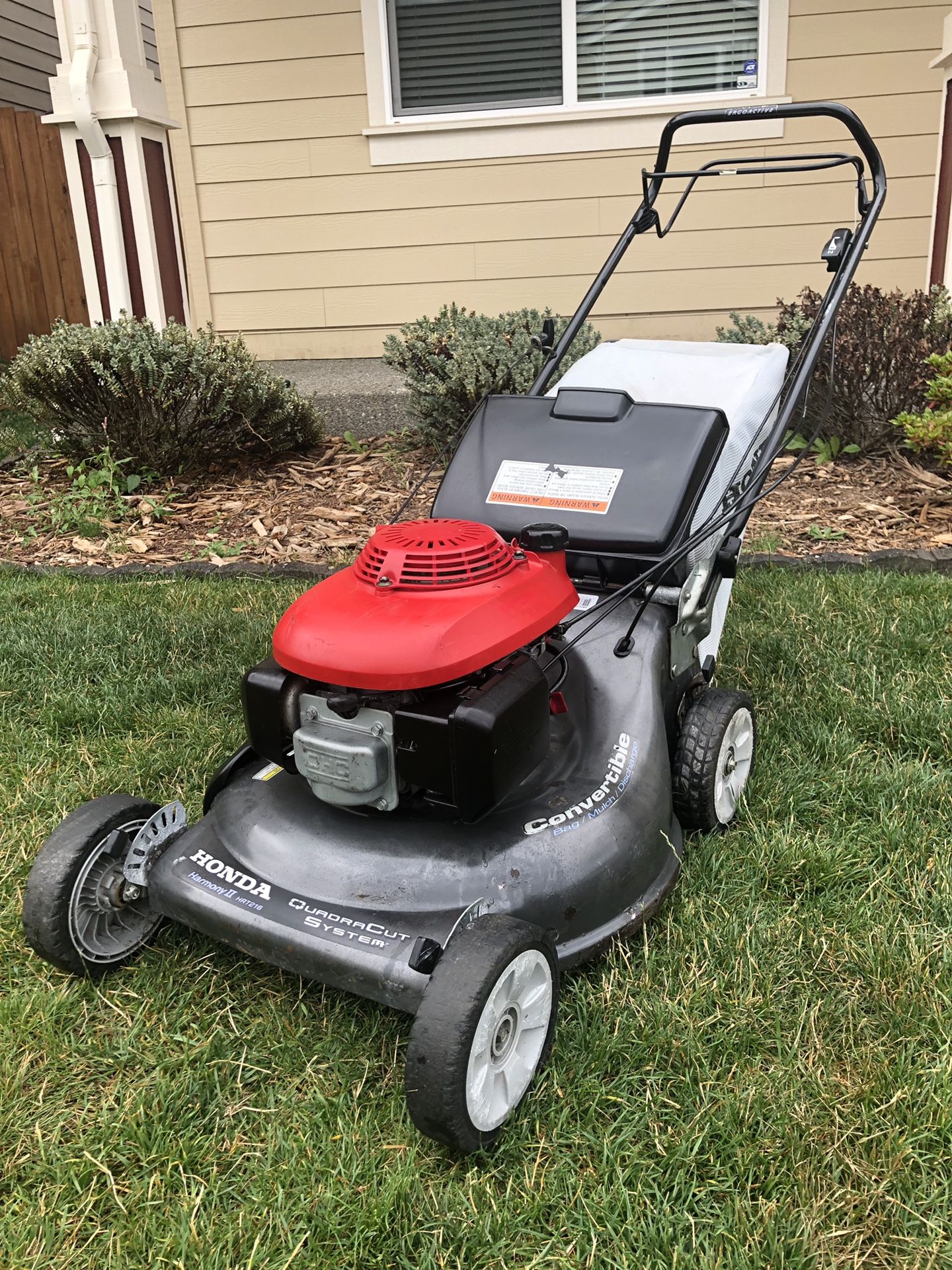 PENDING Honda Harmony II HRT216 for Sale in Olympia, WA OfferUp
