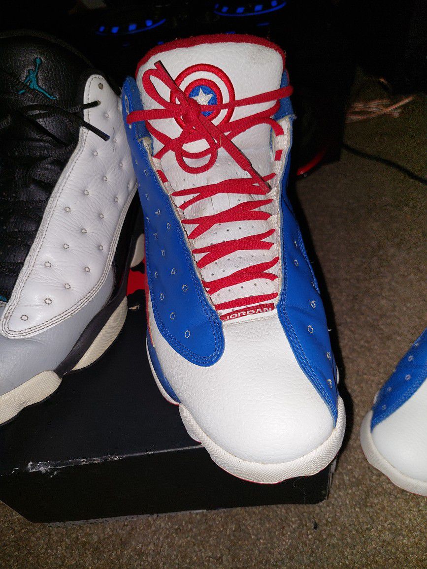 Captain America 13's & The Space Jam 13's Size 10 
