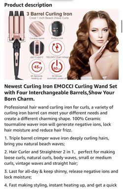 4 In 1 Curling iron set NEW Thumbnail