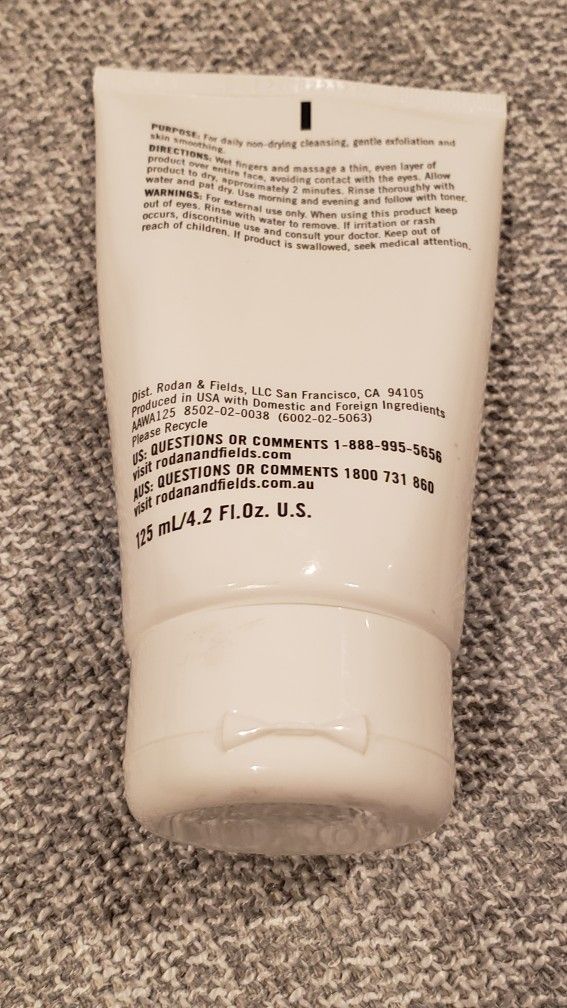 Rodan & Fields Redefine Cleaning Mask & Minimizing Toner
