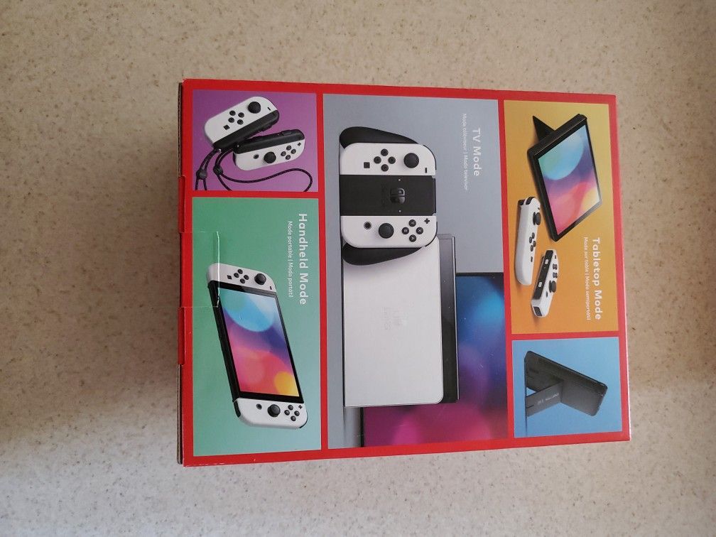 Nintendo Switch Oled White JoyCon