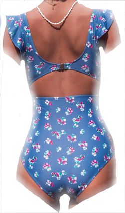XL  Womens Full Piece Swim Suit. Thumbnail