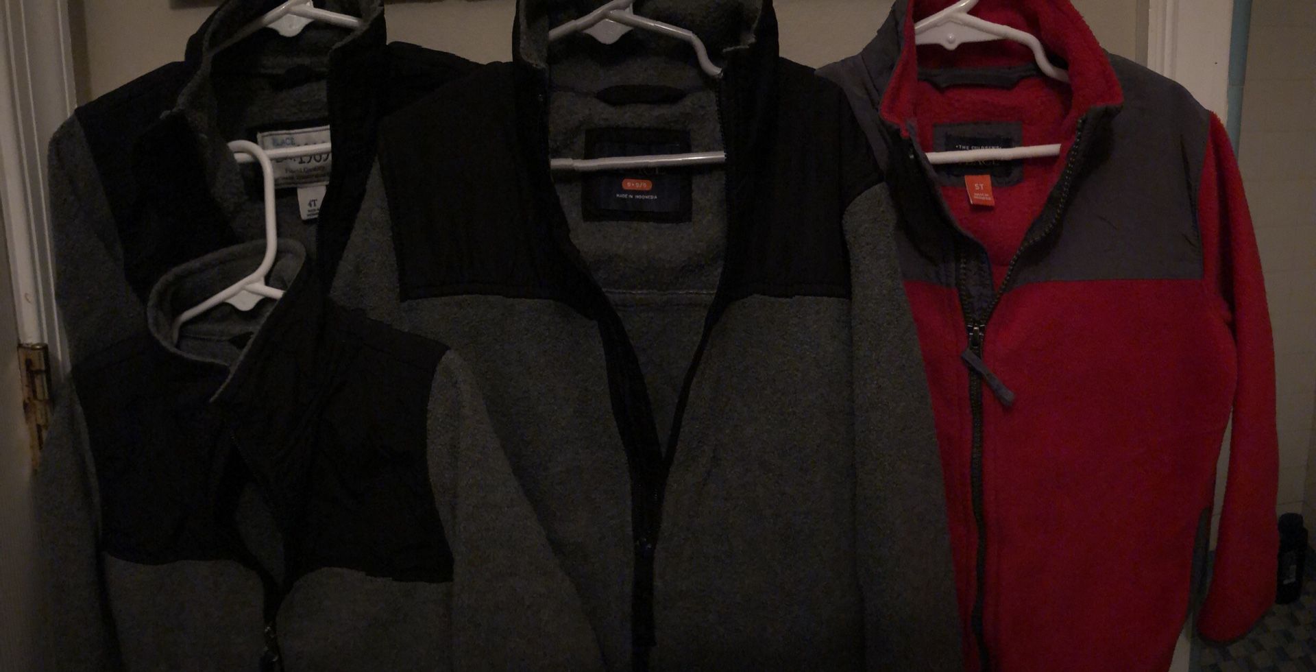 Children's place boys fleeces