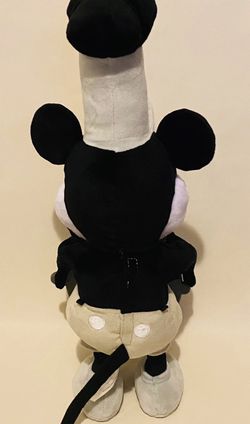 Mickey Mouse Special Edition Steamboat Willie Animated Plush Whistles and Dances Thumbnail