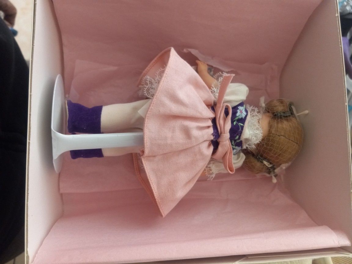 Madame Alexander Switzerland Porcelain Doll