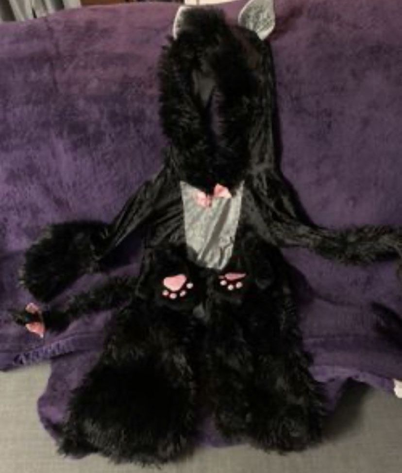 Cat Costume Girl Size 4-6 Child