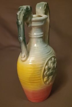Vintage Chinese Double Dragon Vase Thumbnail
