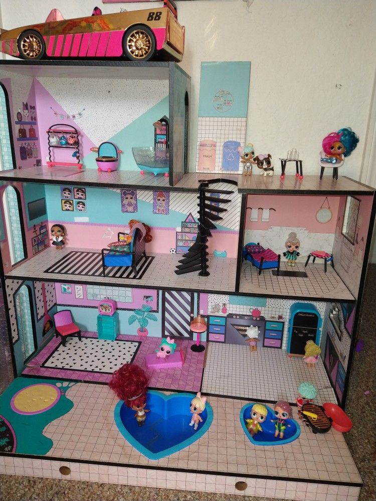 Doll House And Furniture Only