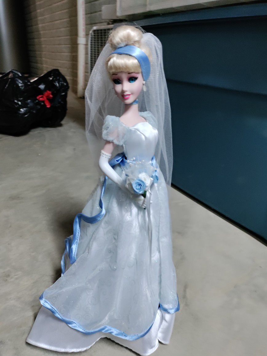 Porcelain Cinderella Wedding Doll