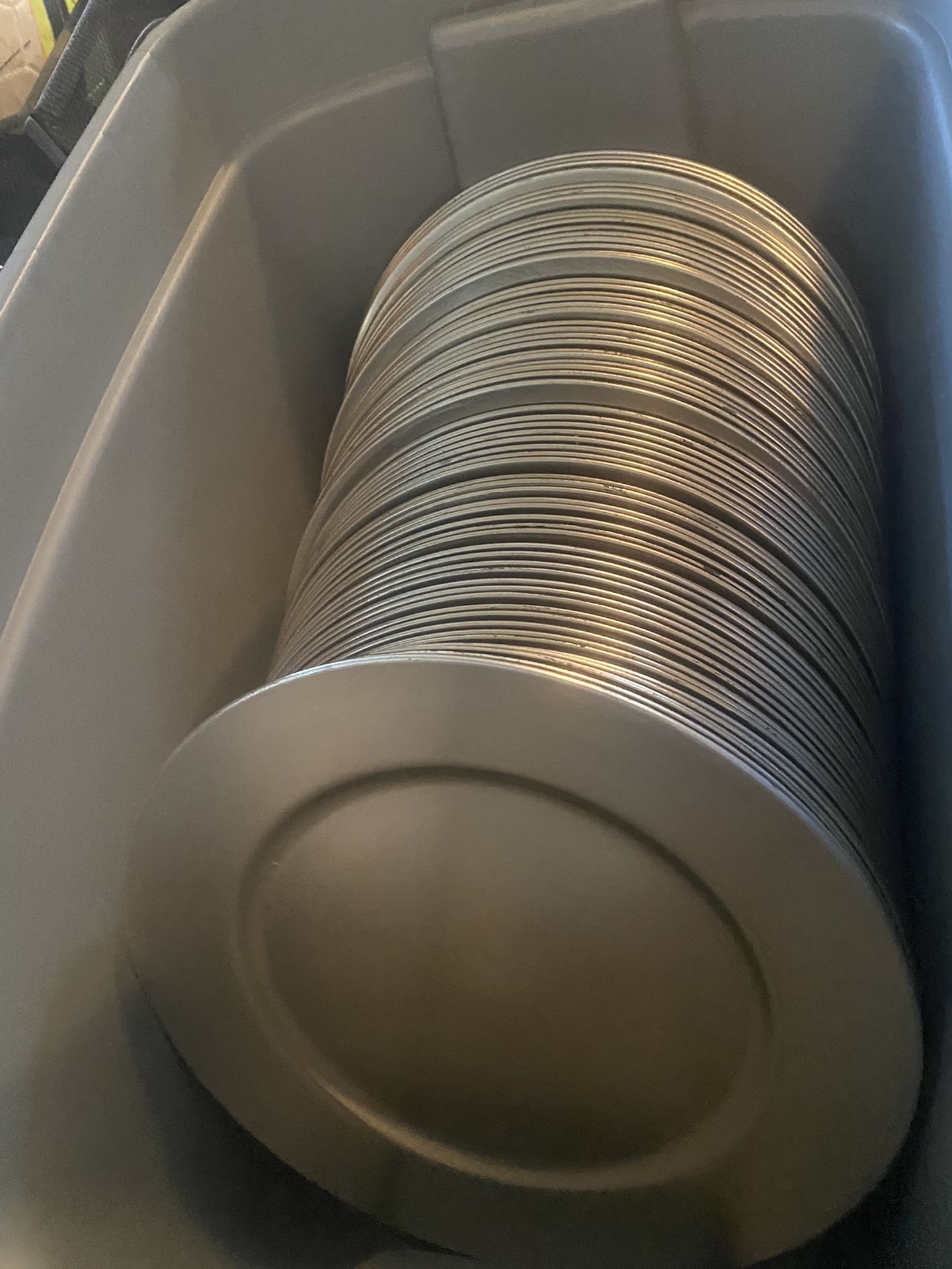 199 Champagne Gold Chargers