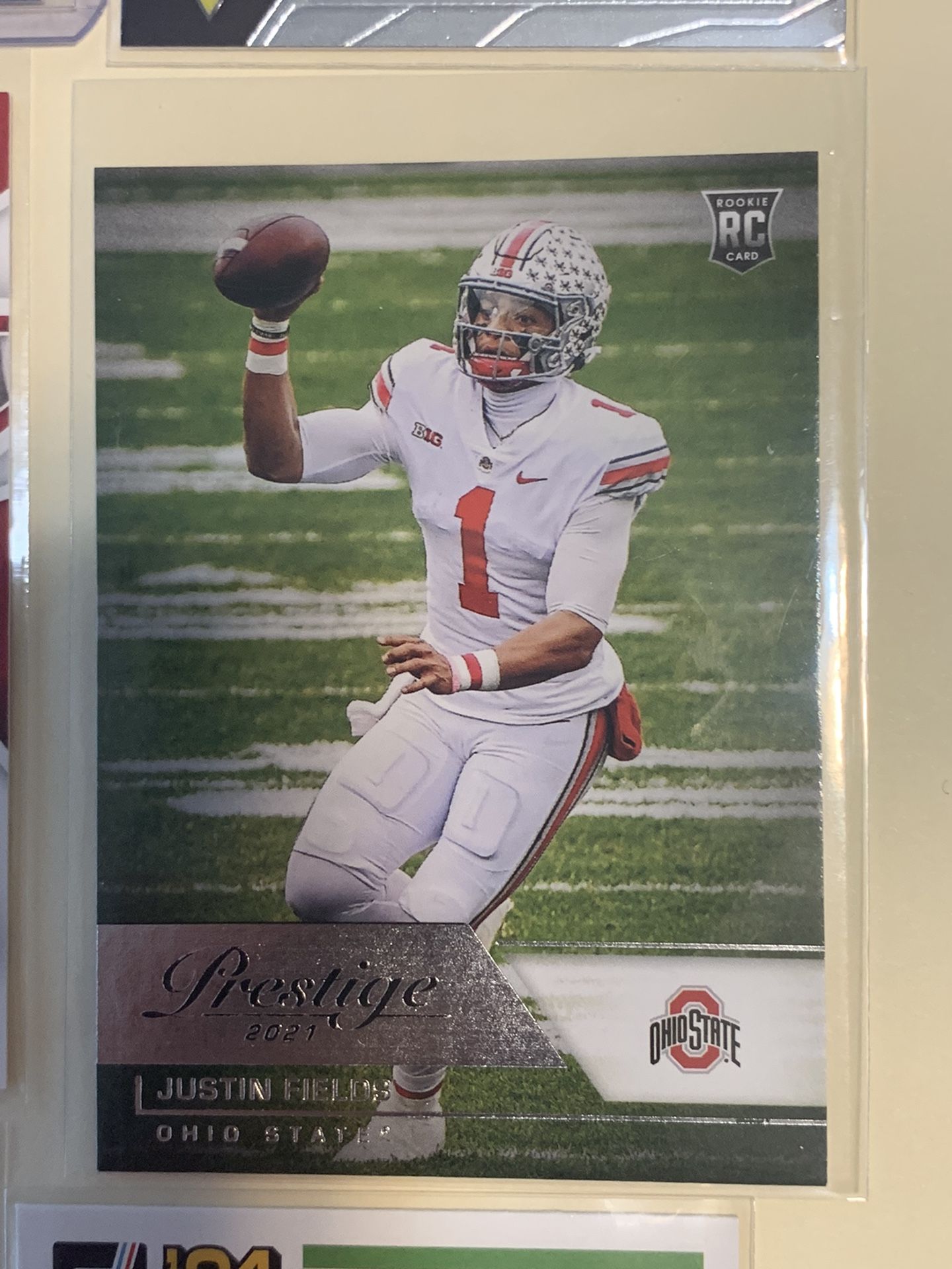2021 Panini Justin Fields Lot of 9 Cards Ohio State/Chicago