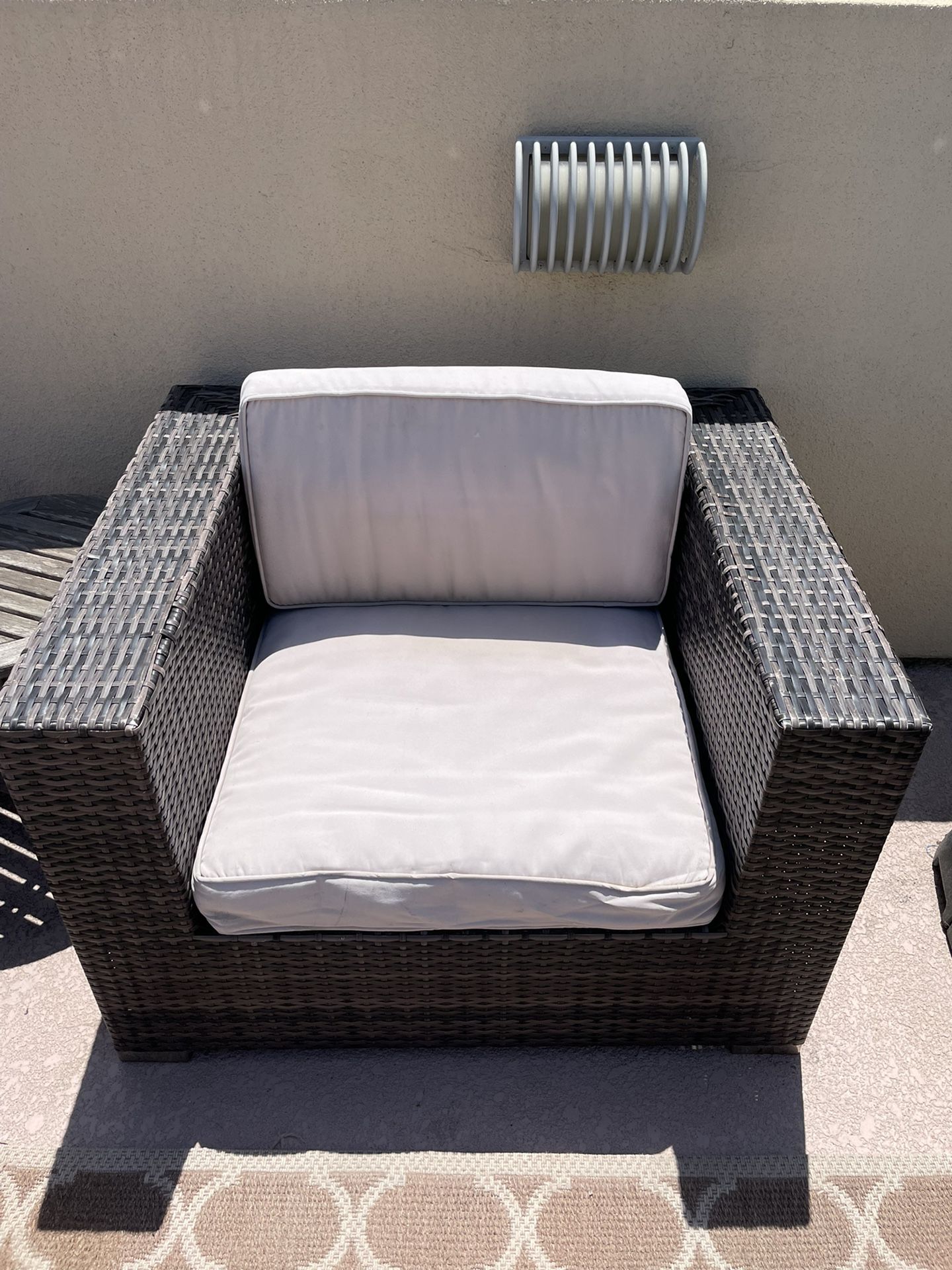 Patio Set - Sofa and Chair And ottoman 