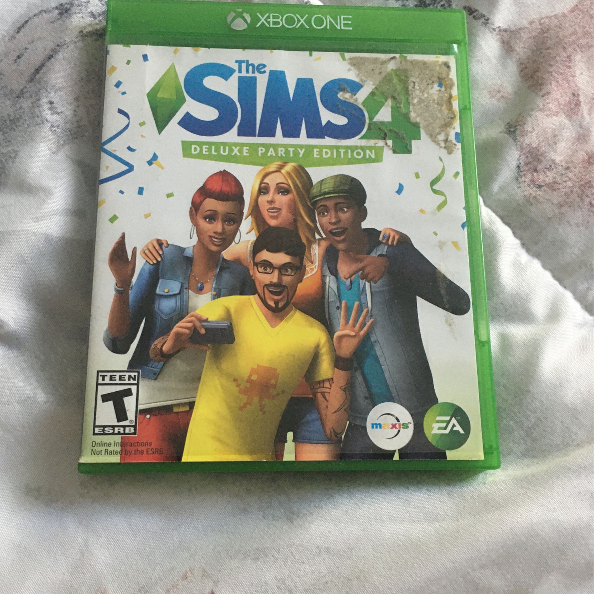 Sims 4 Xbox One disc