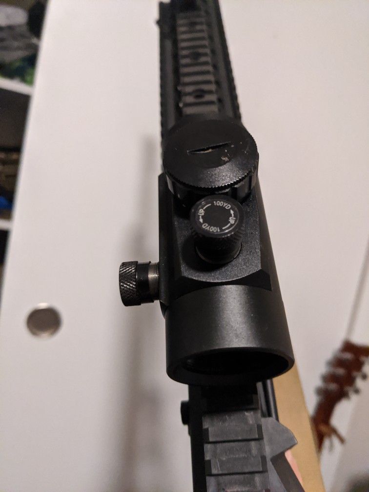 Red/Green Dot Reflex Right With 20mm-11mm Rail mount (SIGHT ONLY NOT THE GUN