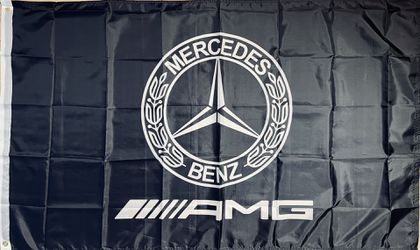 Mercedes Benz AMG Flag 3x5 Feet Thumbnail