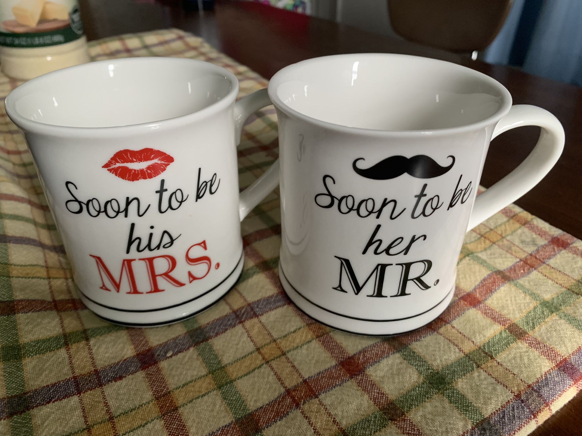 Mr & Mrs. Coffee Mugs 
