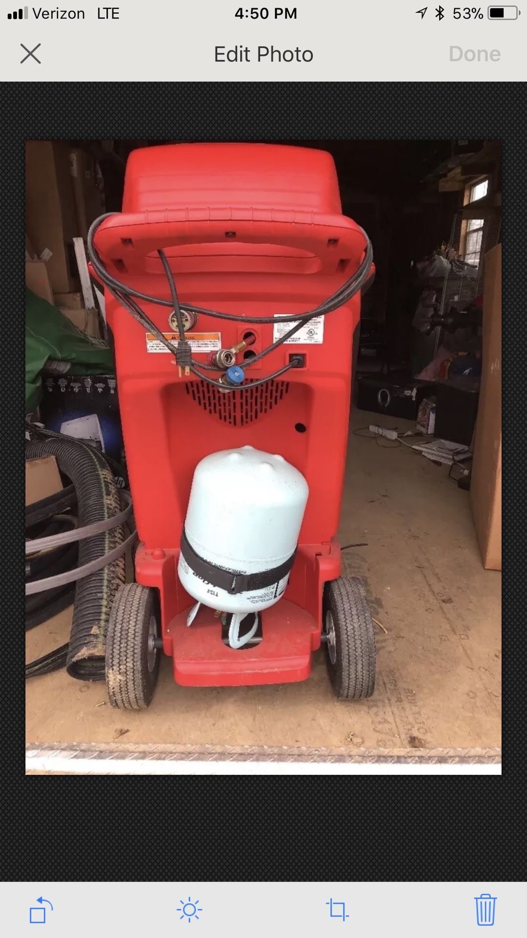 Snapon Eco Plus A/c Recovery Machine ECOPlus AC EEAC324B for Sale in