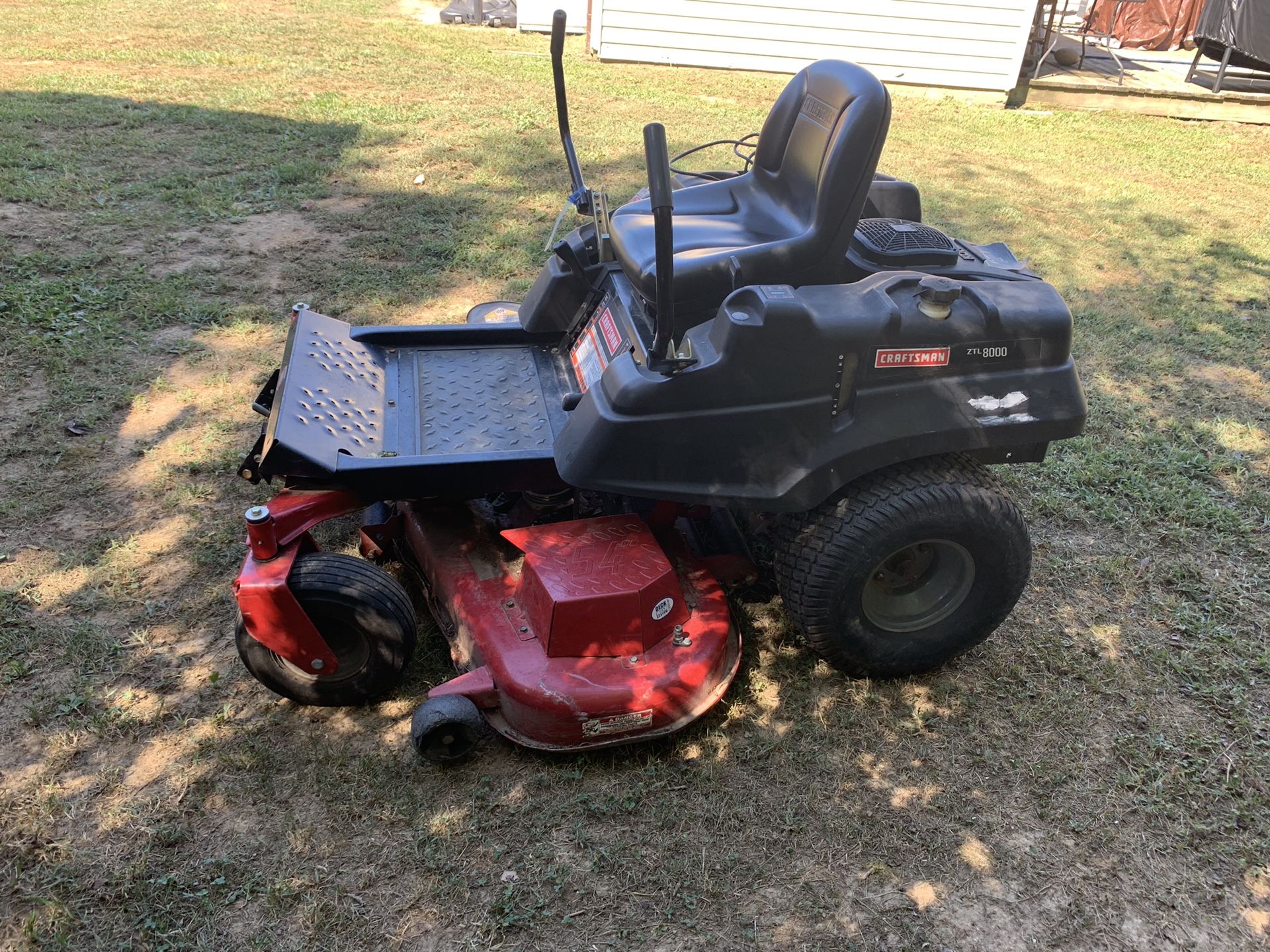 Craftsman ZTL8000 Zero turn mower for Sale in NEW CARROLLTN, MD OfferUp