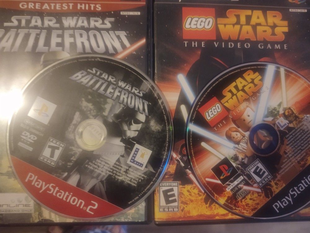 PS2 Star Wars Lot