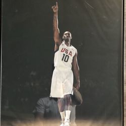 RARE Kobe Bryant USA Canvas with Slam Magazine Thumbnail
