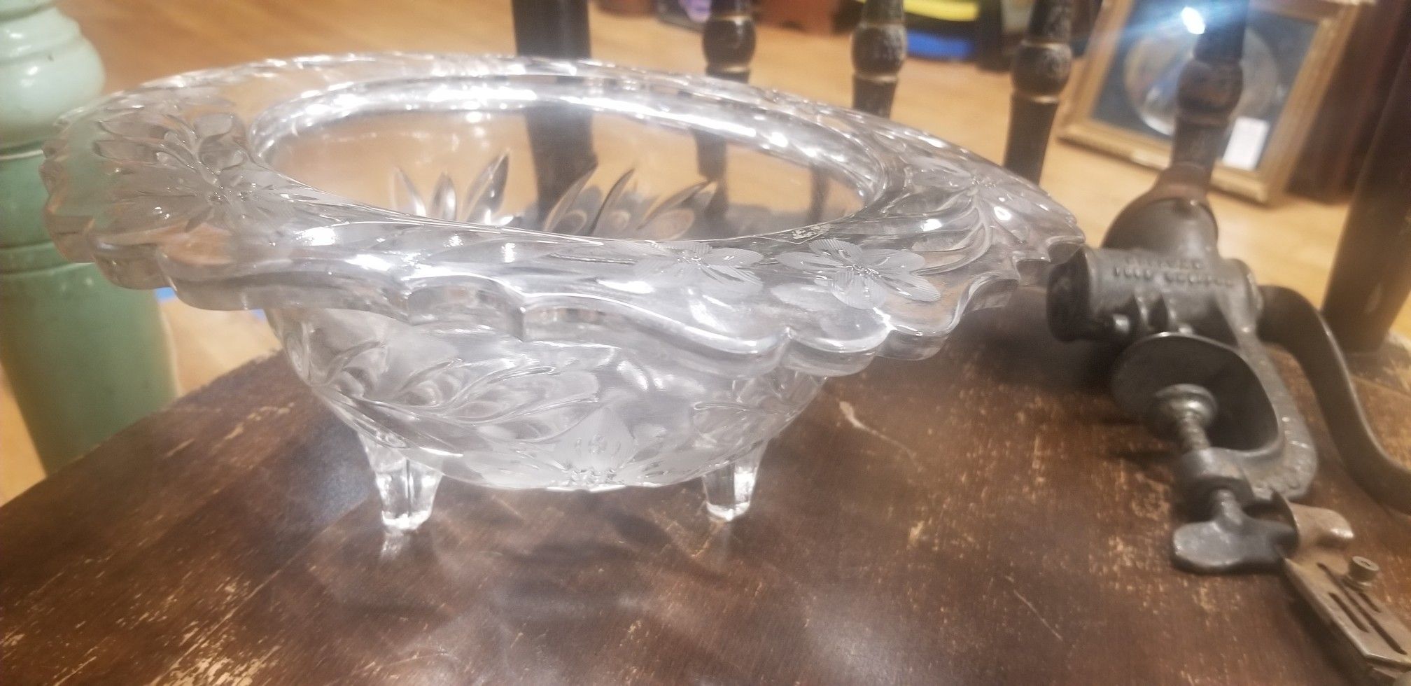 Etched bowl
