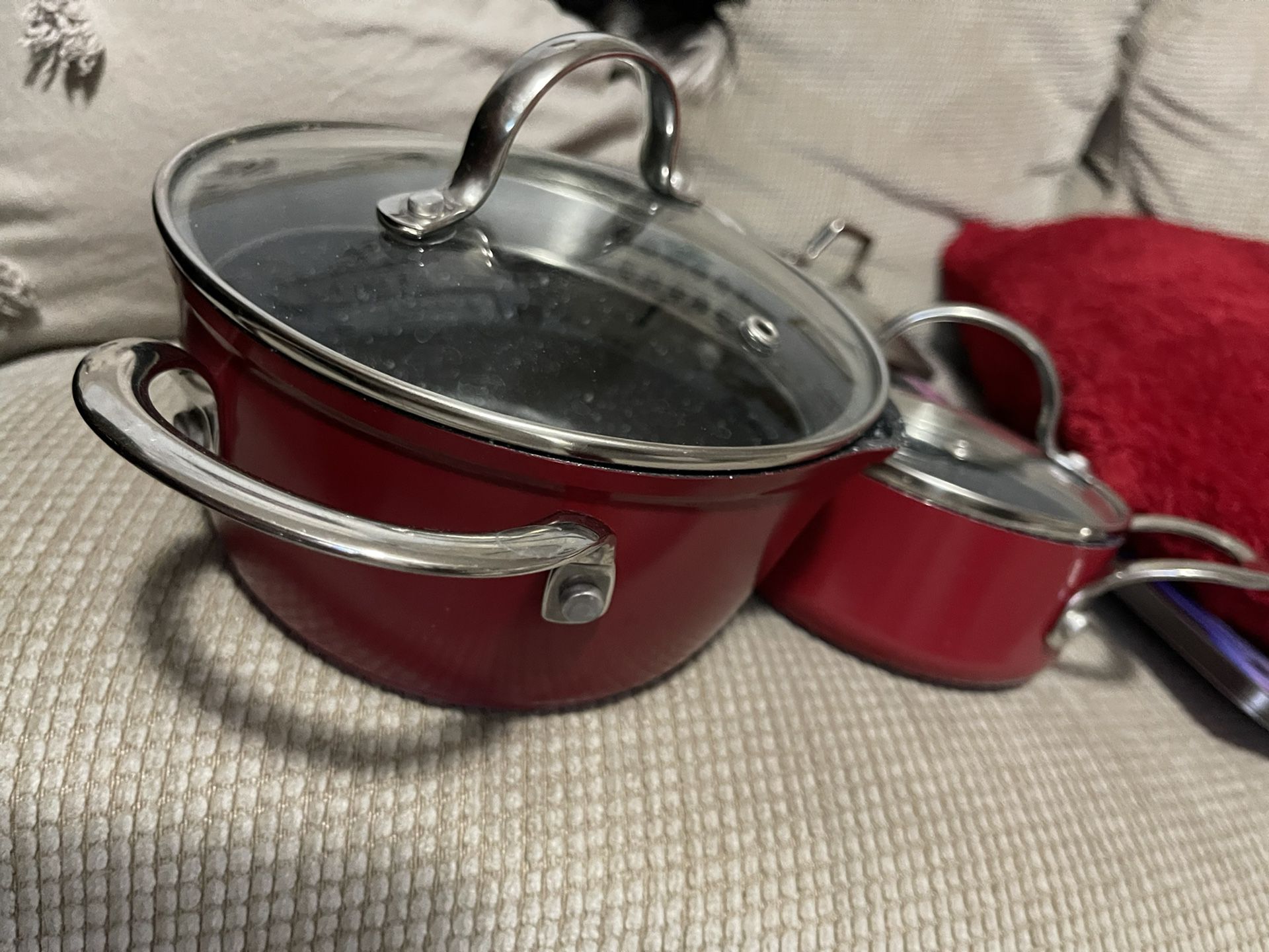 Curtis stone pots and pans 7 with lids