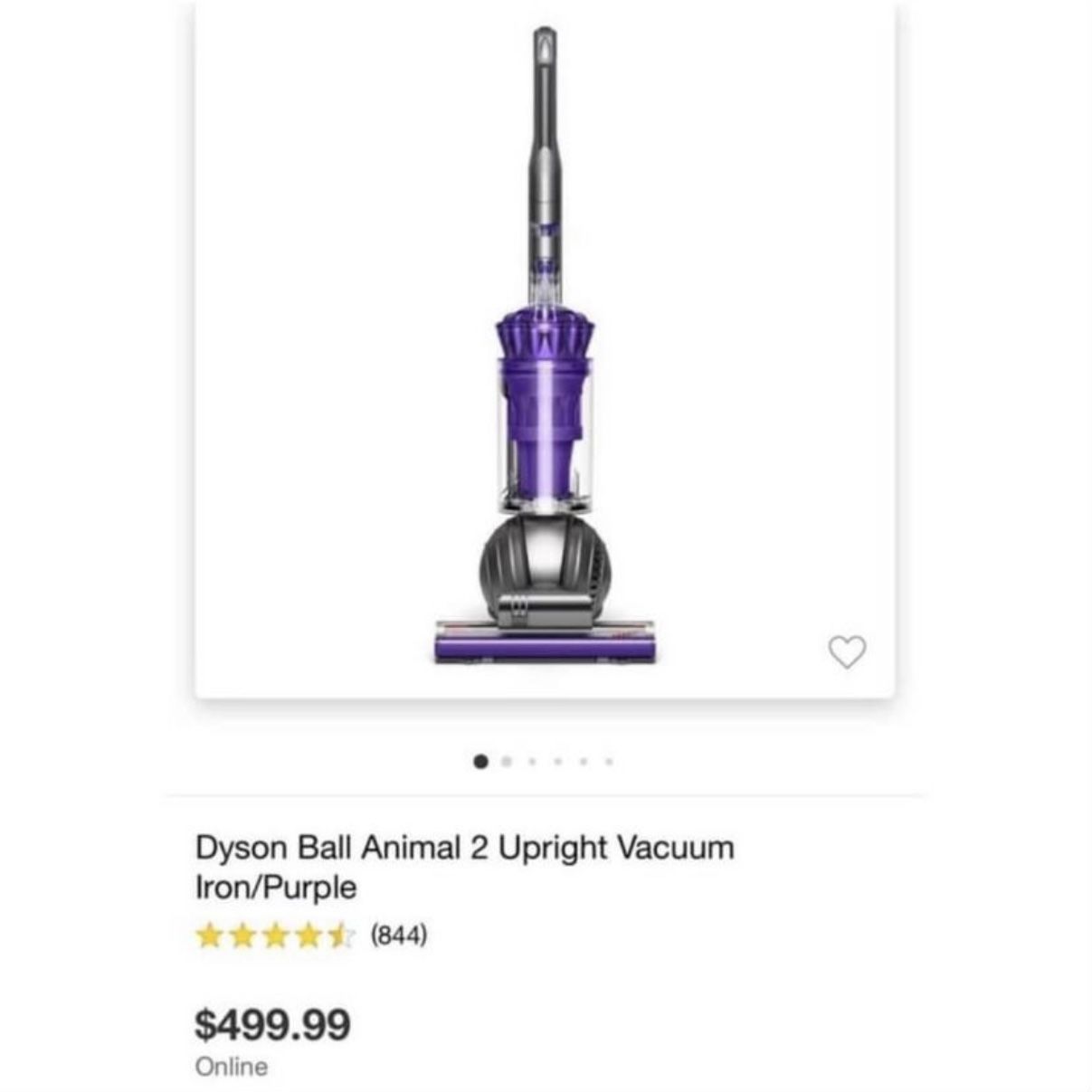 NEW Dyson Ball Animal 2 Upright Vacuum. Carpet Hardwood multifloor slim cleaner shark bissell hoover