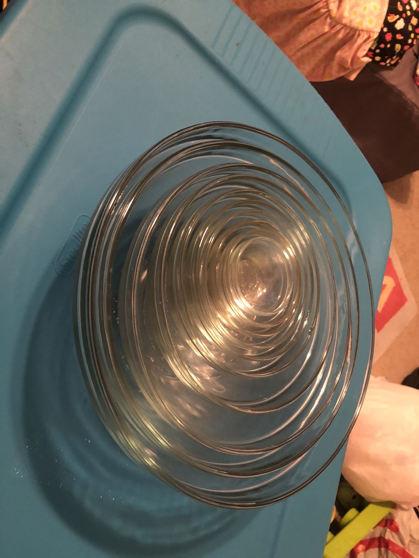 Five million glass mixing bowls