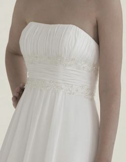 White Wedding Dress - Size 6 Thumbnail