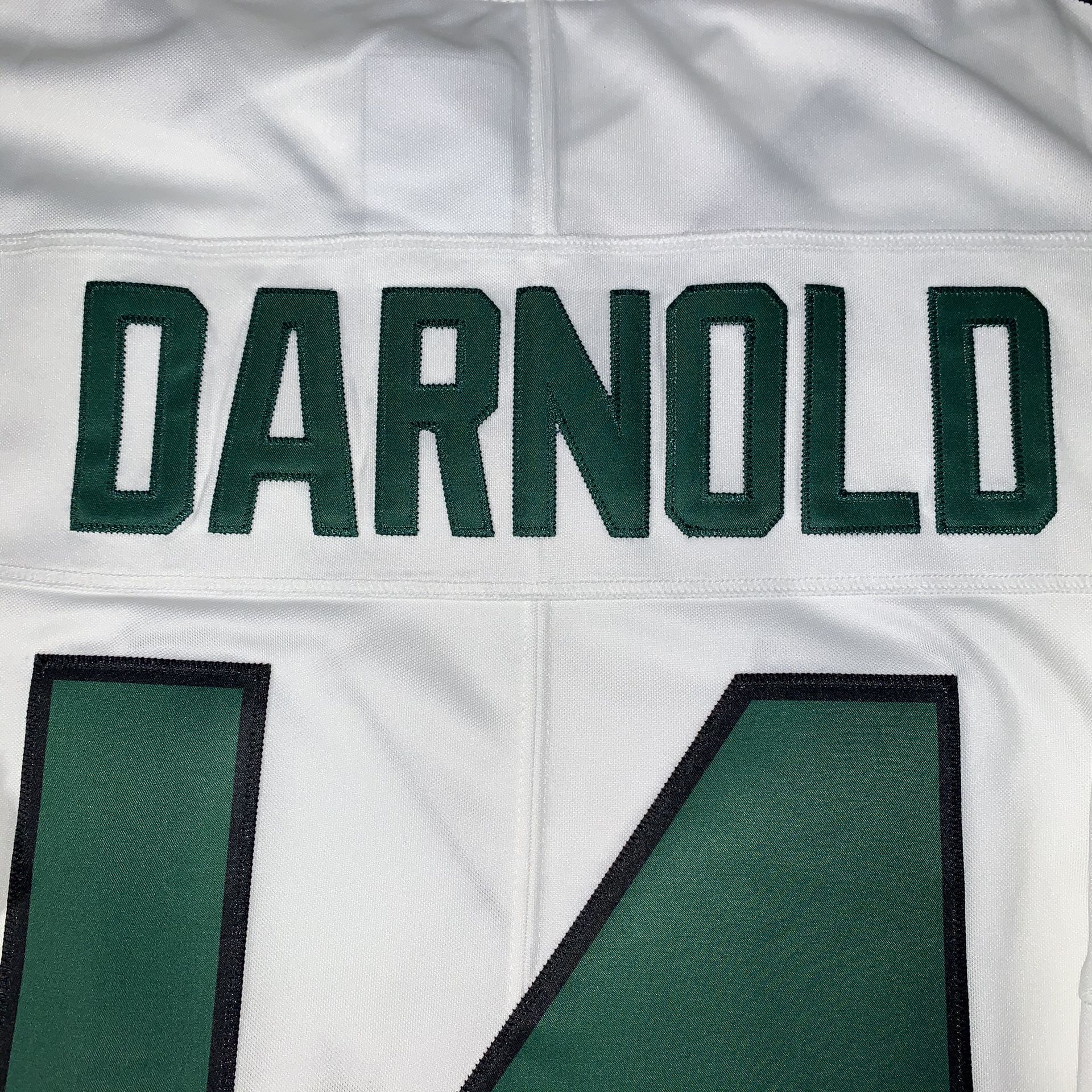 Sam Darnold Nike New York Jets NFL Vapor Limited Jersey Stitched White Size Medium Tags Still On Retail Price 150$