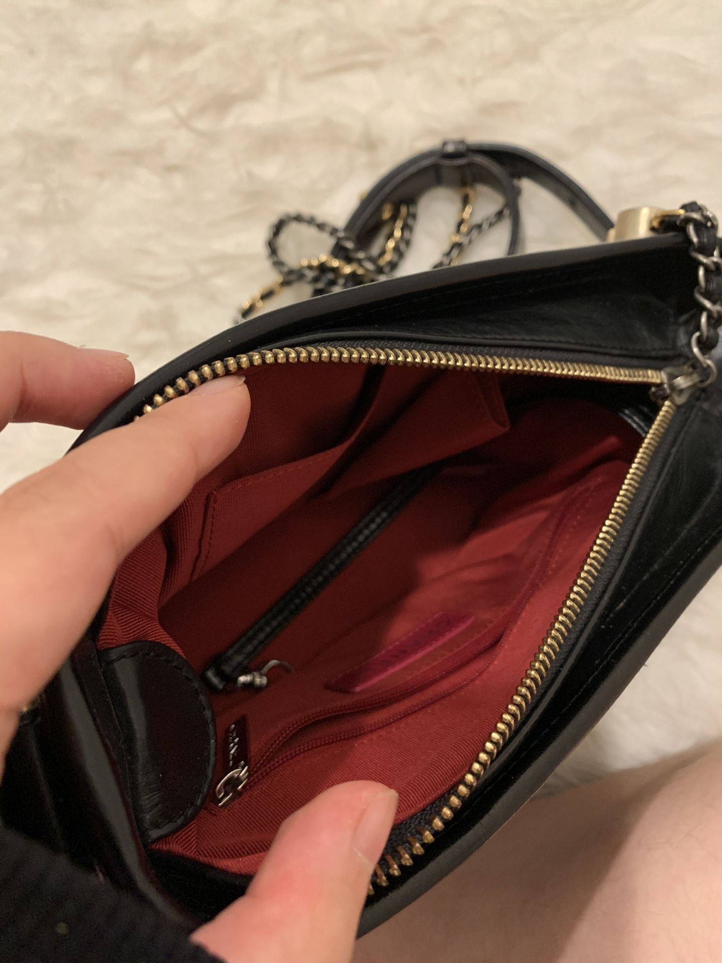Authentic Chanel Gabrielle Hebo Black Bag,