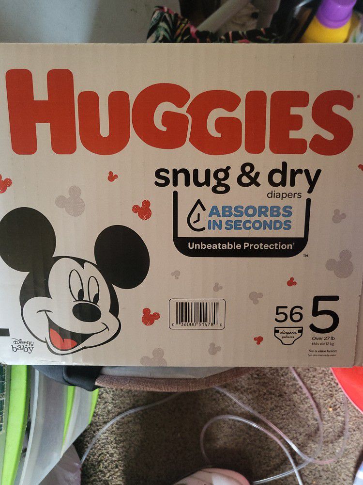 Huggies Diapers Size 3 And 5