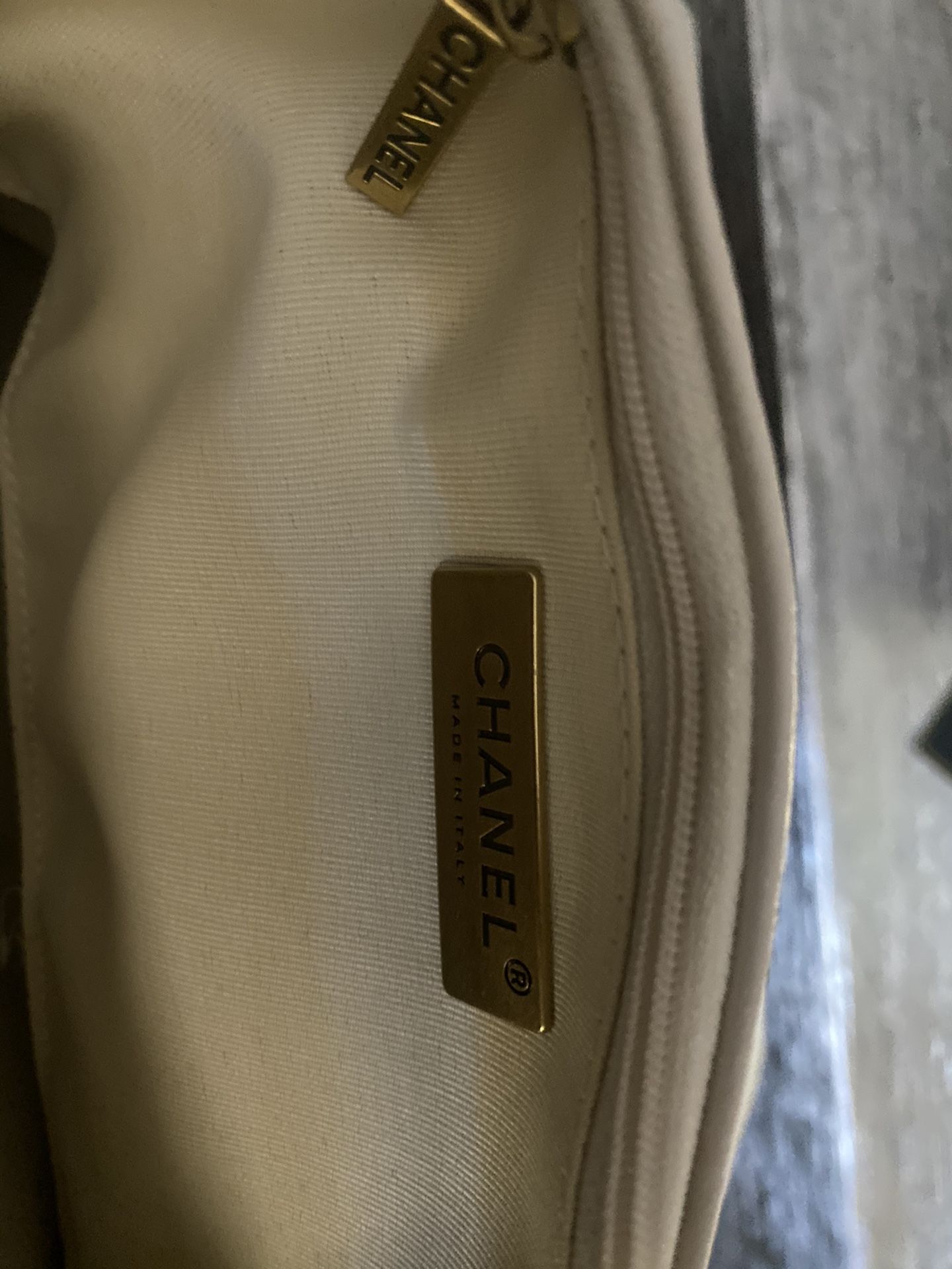 Chanel Classic Quilted Flap White Cross Body Bag