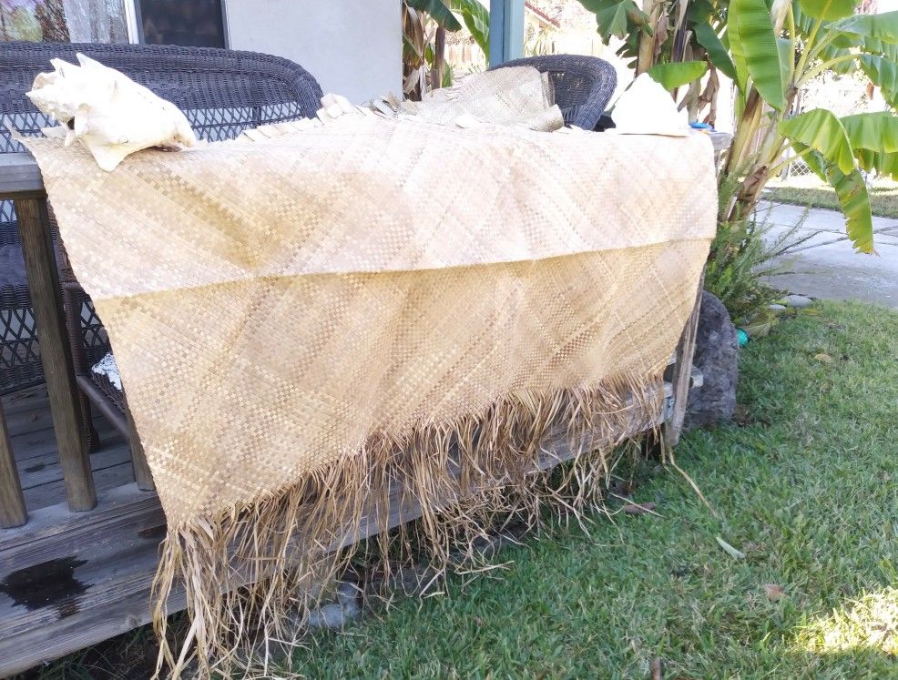 Beautiful Samoan / Tongan Ta'ovala mat for Sale in Stockton, CA OfferUp