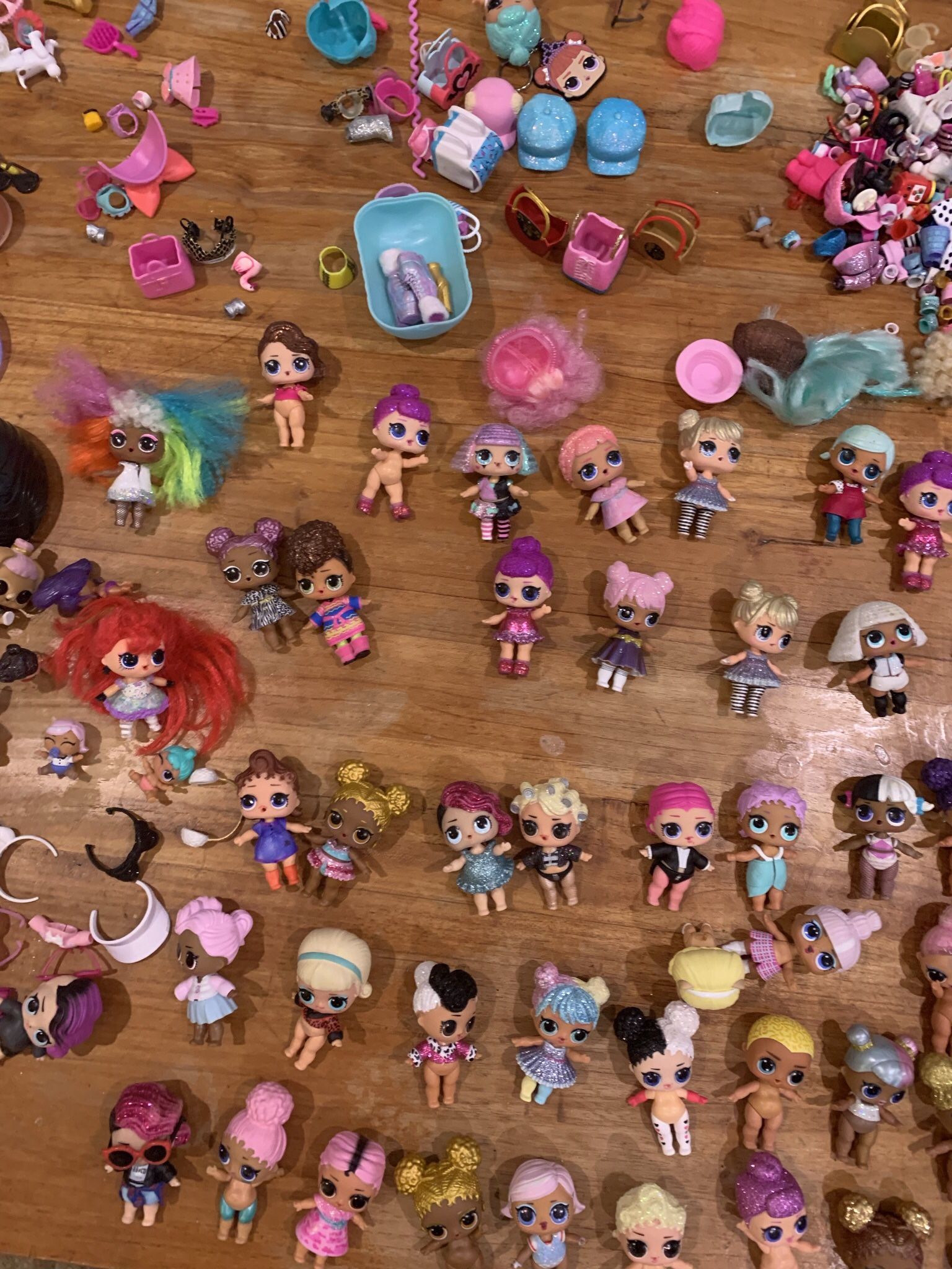 LOL Surprise Dolls Huge Lot Of Dolls, Dollhouse, Accessories