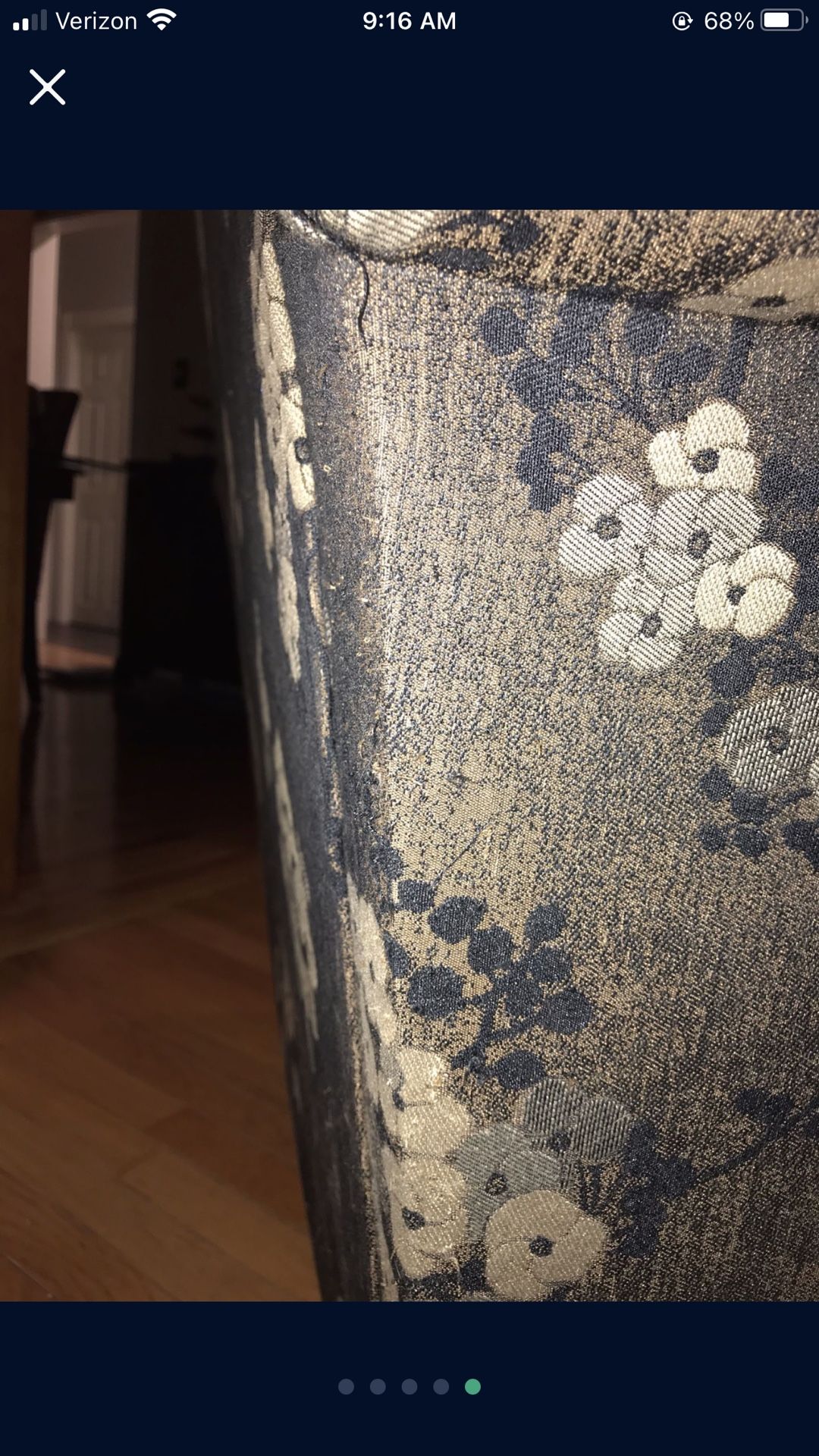 Living Room Chair Custom Designed