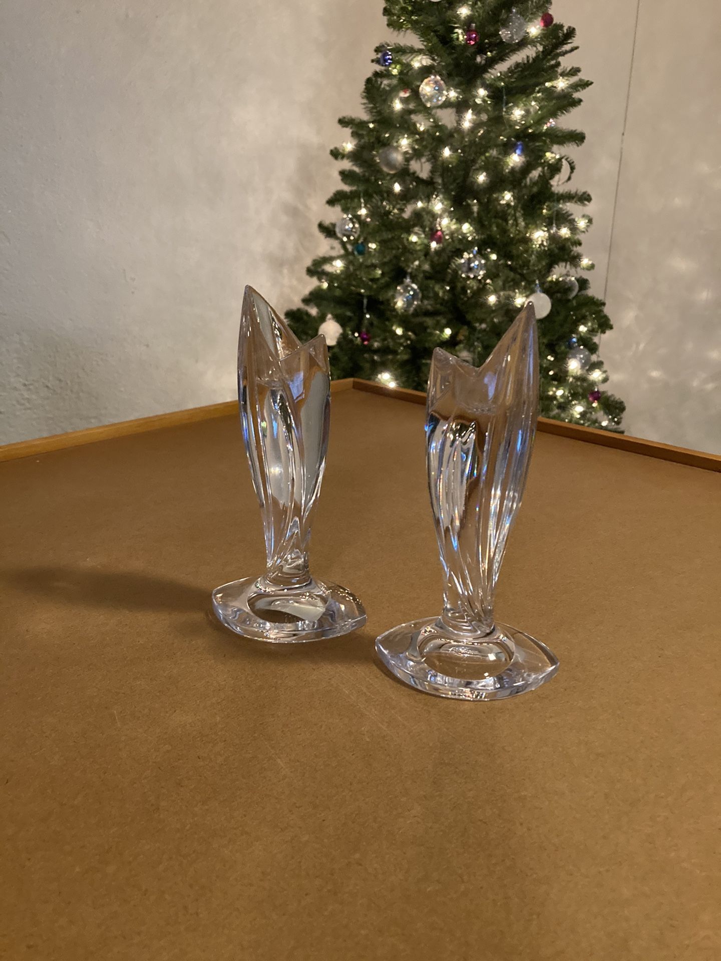 Waterford crystal candlesticks