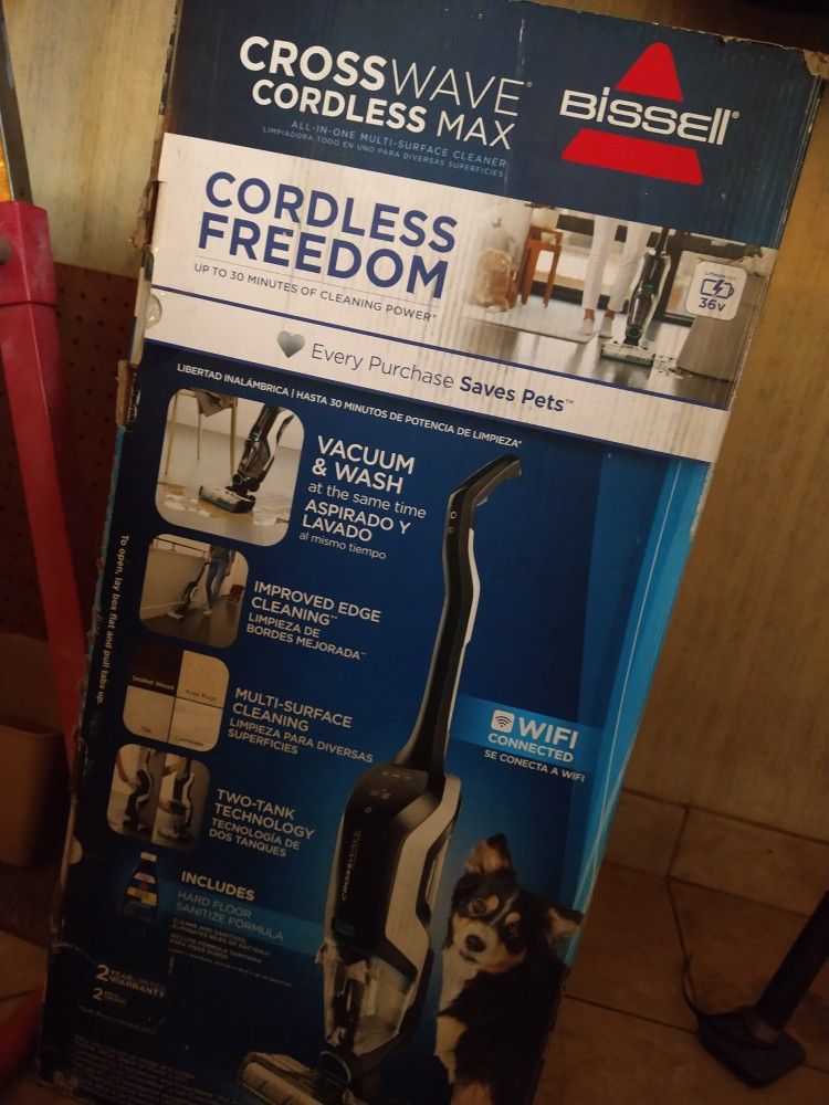 CrossWave Cordless MAX